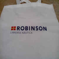 Bolsa de tela impresa